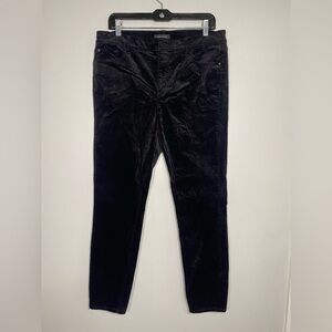 Ann Taylor Midnight Velvet Trousers